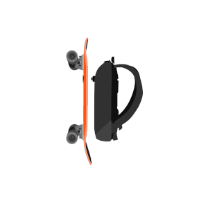 Magnetic quick-release carrying system in action