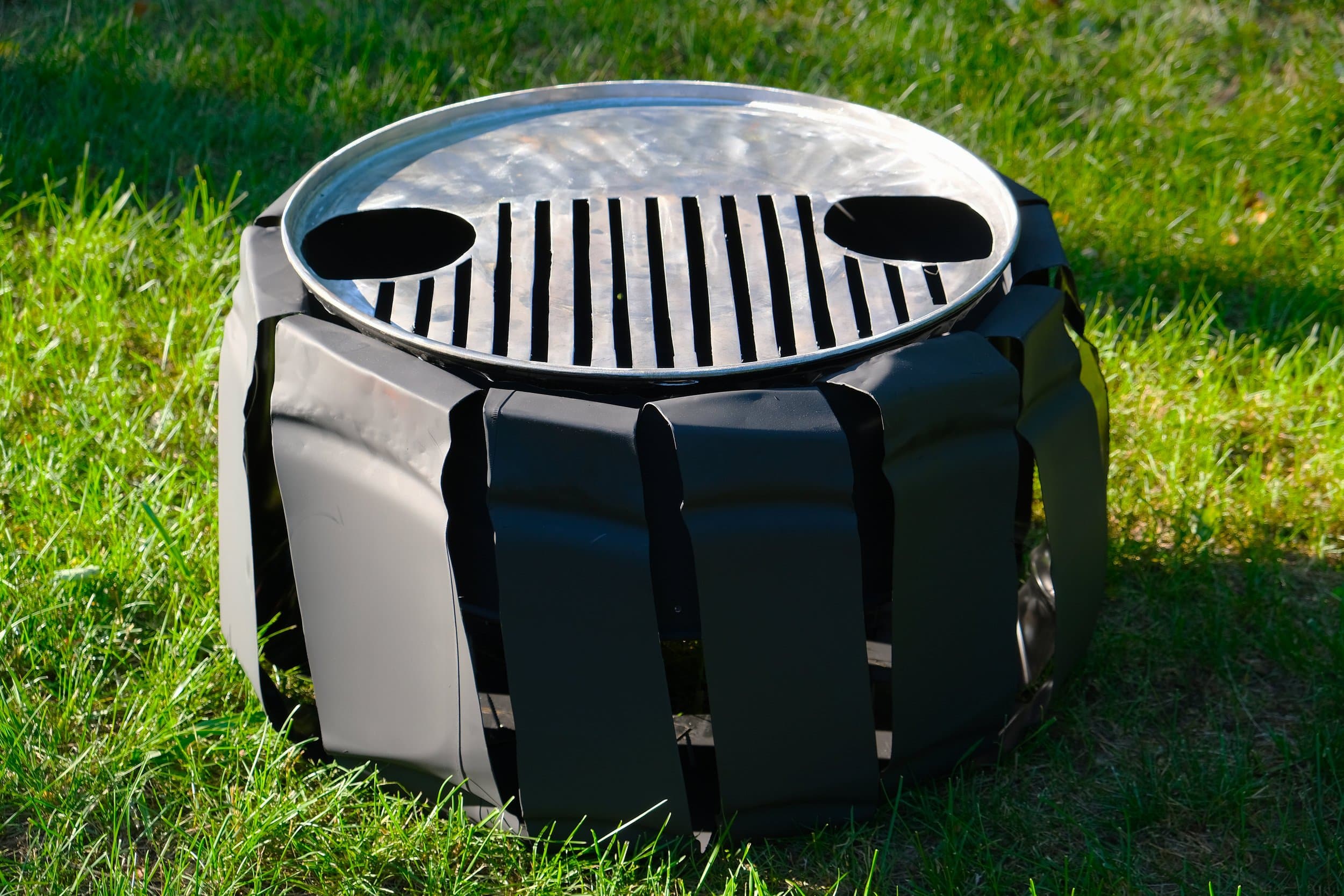 Oil Drum Fire Pit — 2