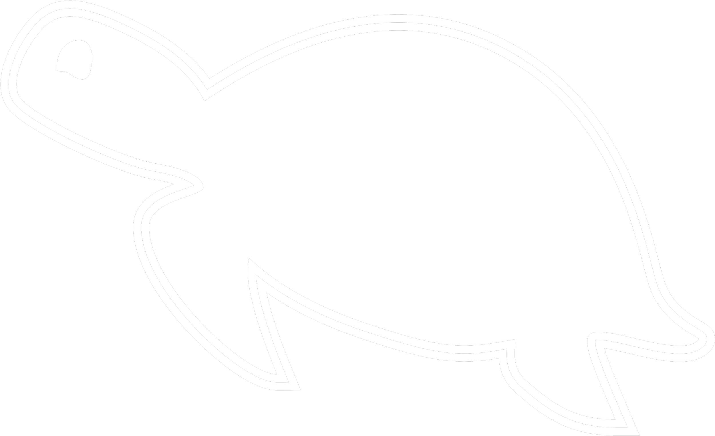 The design mark, with outline, matches the word mark.