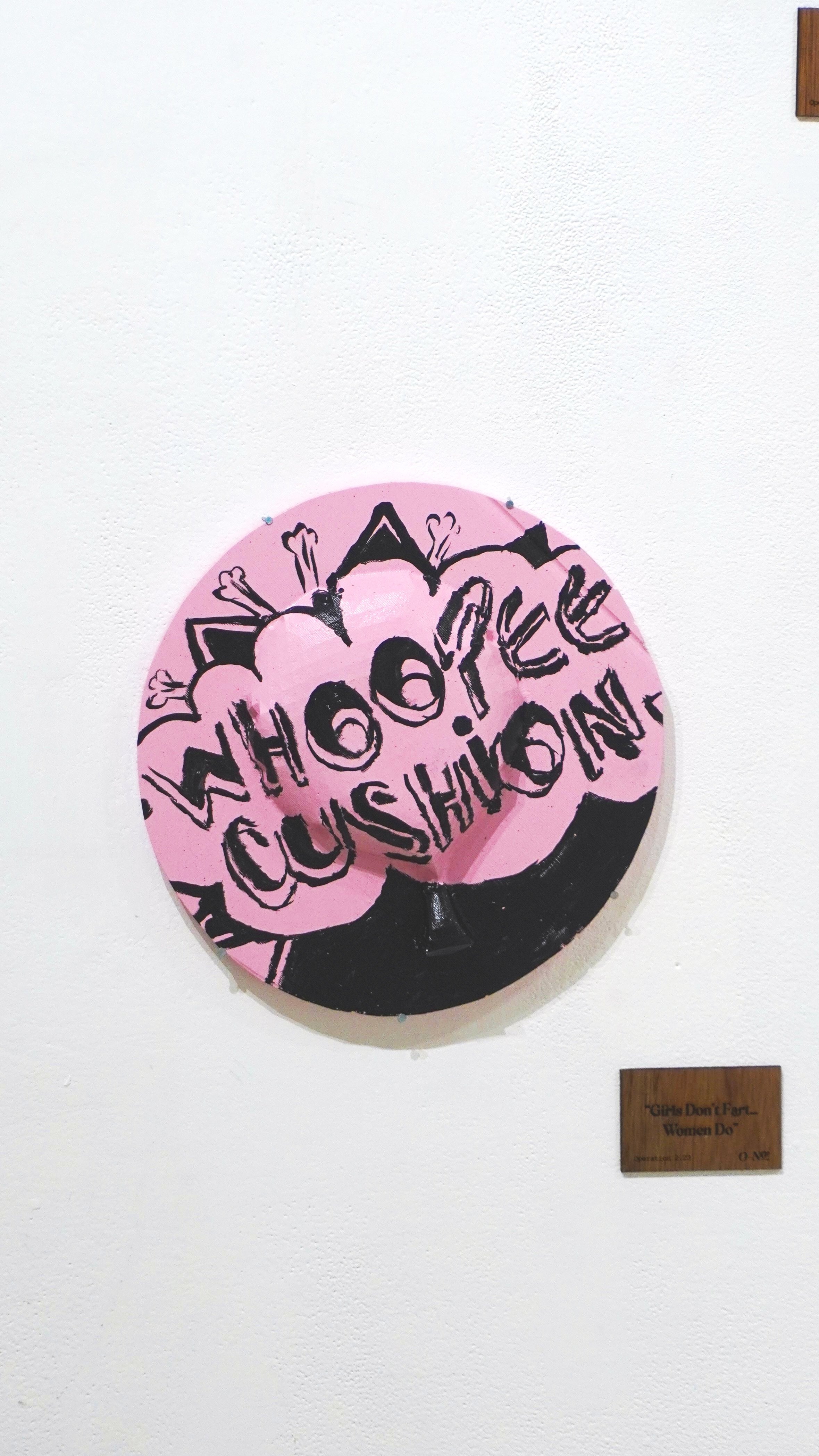 [Redacted] - slow-cured plaster, carved on a CNC router, hand-painted