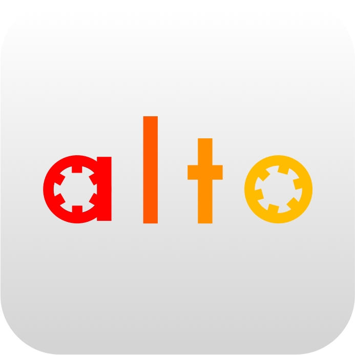 A cassette-inspired logo.