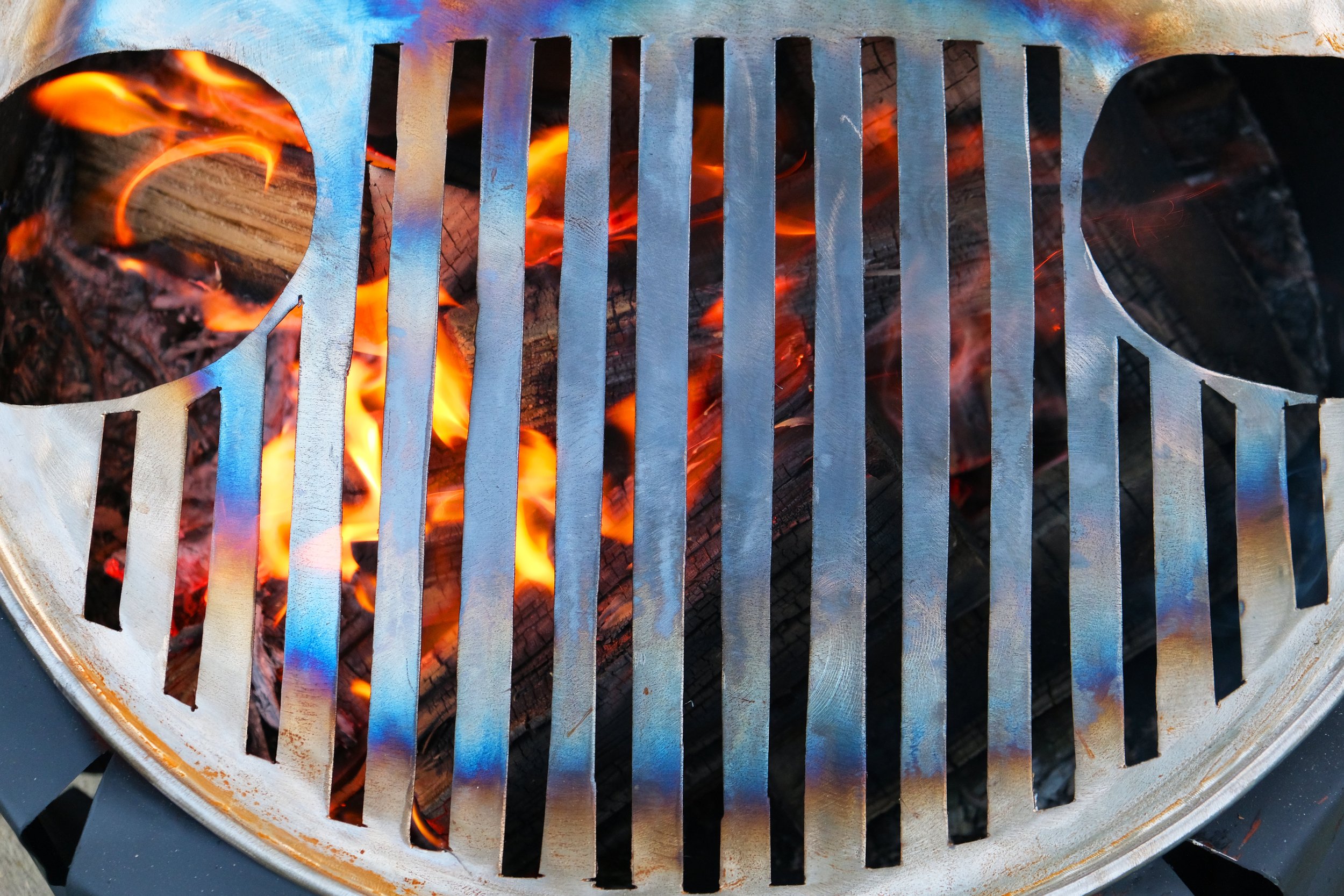 Oil Drum Fire Pit — 1